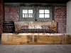 Industrial chic krevet